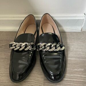 Beautiful Zara black shoes, size 39, barely used.